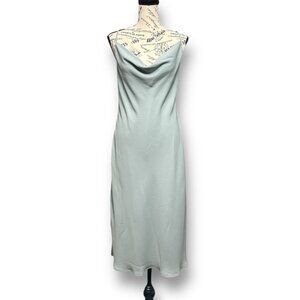 Show Me Your Mumu M Sage Verona Cowl Neck Midi Dress Wedding Guest Bridesmaid
